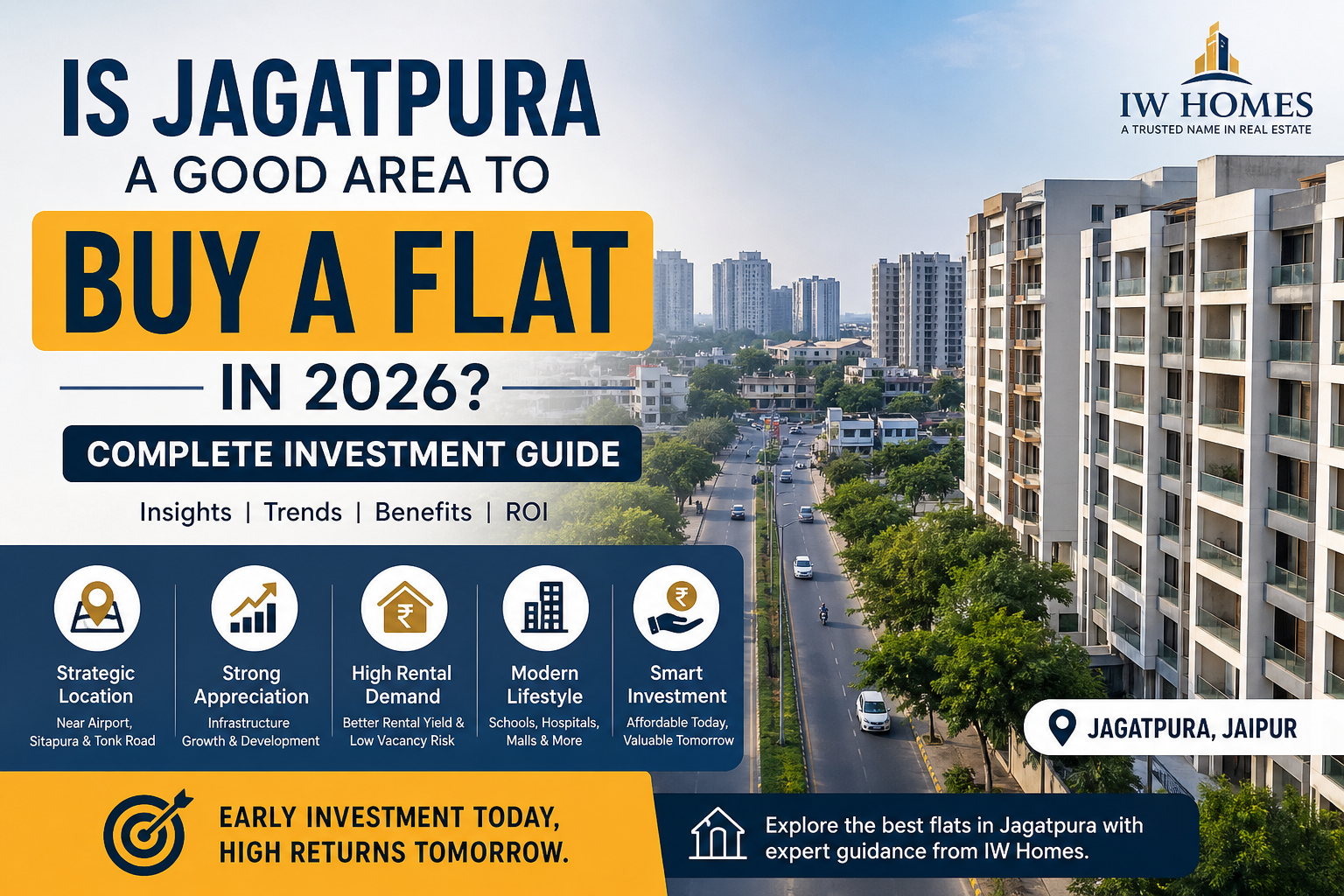 Is Jagatpura a Good Area to Buy a Flat